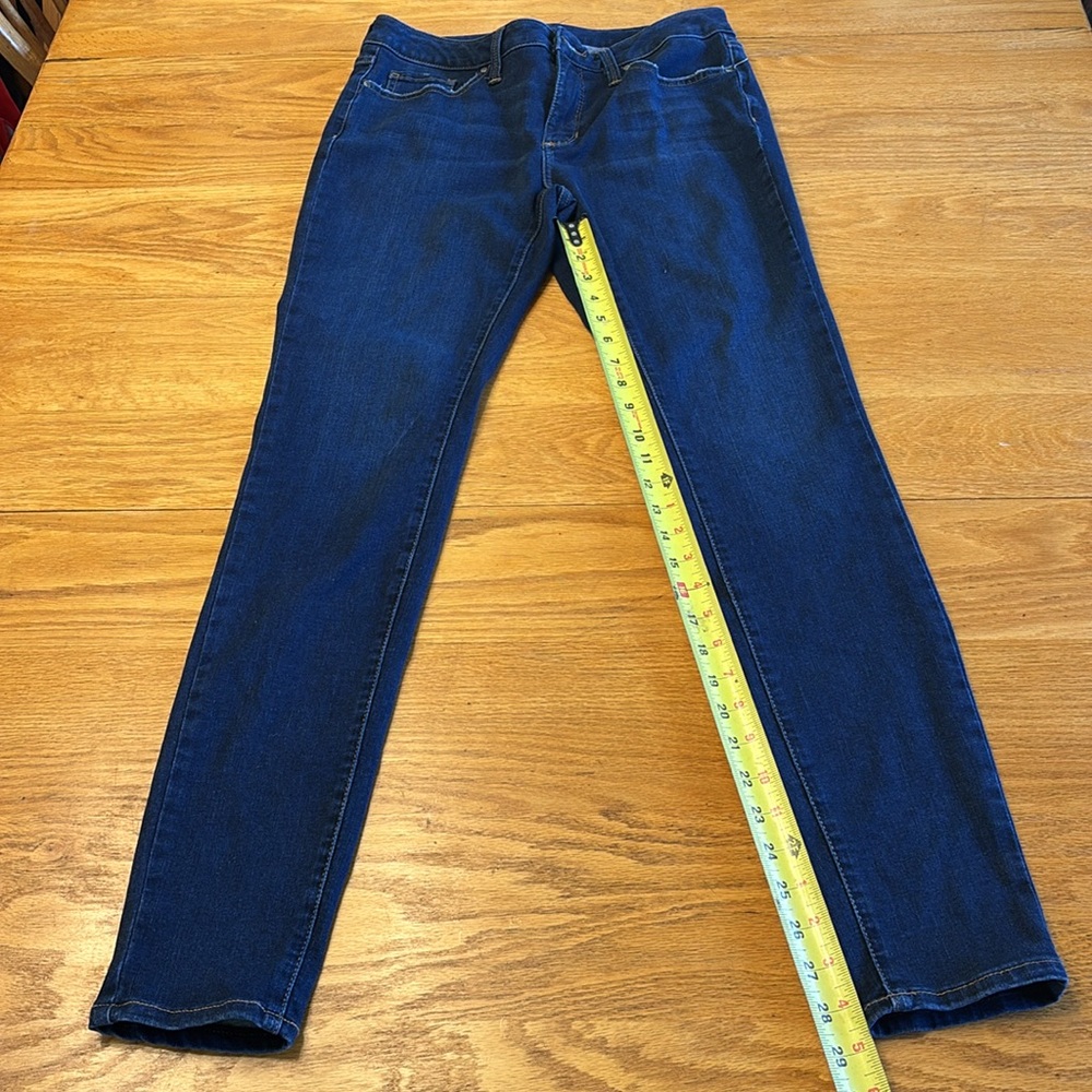 Women’s Ana skinny jet jeggings mid-rise jeans - Picture 6 of 8